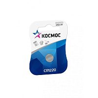 Элемент питания Космос CR1220 BL-1 литиевая (батарейка) картинка 